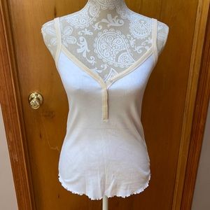 NWOT GAP Henley tank. Size Medium